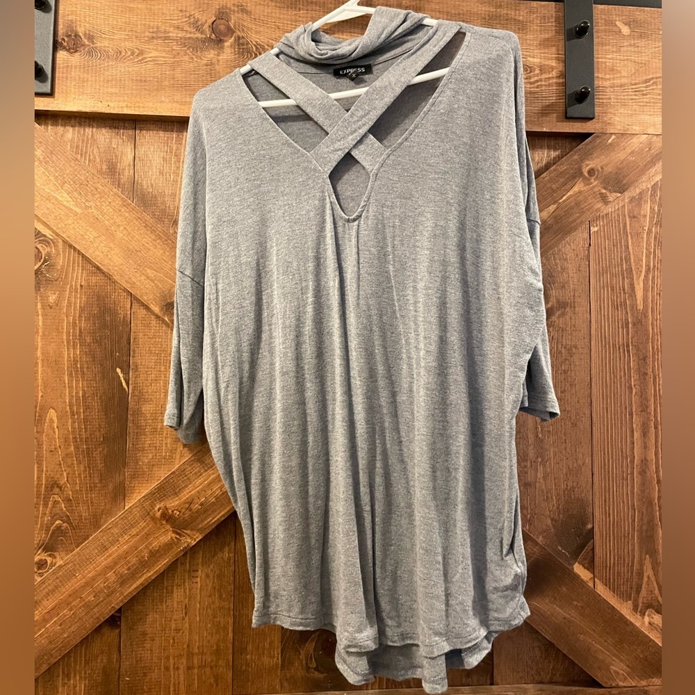 Express 3/4 length sleeve blouse